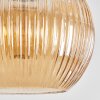 Koyoto Hanglamp, Kogellampje, Hanglamp Amber, 8-lichts