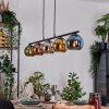 Koyoto Hanglamp, Kogellampje, Hanglamp Blauw, Chroom, Goud, Groen, Koperkleurig, Rookkleurig, 5-lichts
