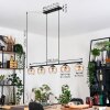 Koyoto Hanglamp, Kogellampje, Hanglamp Amber, Duidelijk, 5-lichts