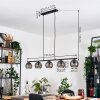Koyoto Hanglamp, Kogellampje, Hanglamp Rookkleurig, 5-lichts