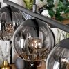 Koyoto Hanglamp, Kogellampje, Hanglamp Rookkleurig, 5-lichts