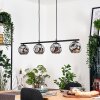 Ripoll Hanglamp, Kogellampje, Hanglamp Rookkleurig, 4-lichts