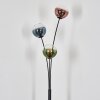 Gastor Kogellampje, Staande lamp Blauw, Groen, Duidelijk, Koperkleurig, 3-lichts