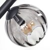 Koyoto Plafondlamp, Kogellampje Rookkleurig, 10-lichts