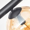 Koyoto Plafondlamp, Kogellampje Amber, Rookkleurig, 10-lichts