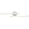 Globo Eloise Plafondlamp LED Chroom, Wit, 1-licht