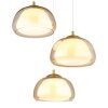 Globo Avila Hanglamp LED Goud, 1-licht, Afstandsbediening