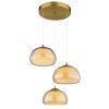 Globo Avila Hanglamp LED Goud, 1-licht, Afstandsbediening