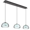Globo Avila Hanglamp LED Chroom, Zwart, 1-licht, Afstandsbediening