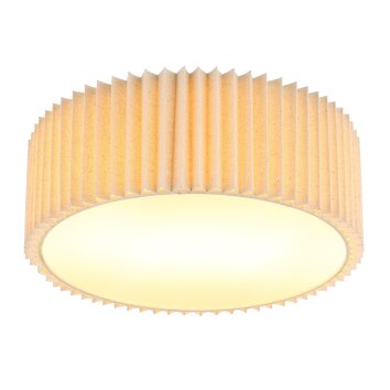 Globo Page Plafondlamp Wit, 2-lichts