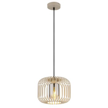 Globo Alfred Hanglamp Zandkleurig, 1-licht