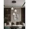 Globo Lacy Hanglamp LED Zwart, 1-licht
