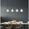 Globo Lacy Hanglamp LED Zwart, 1-licht