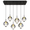 Globo Lacy Hanglamp LED Zwart, 1-licht