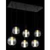 Globo Lacy Hanglamp LED Zwart, 1-licht
