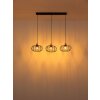 Globo Greys Hanglamp Zwart, 3-lichts