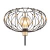 Globo Greys Staande lamp Zwart, 1-licht