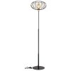 Globo Greys Staande lamp Zwart, 1-licht
