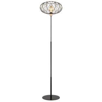 Globo Greys Staande lamp Zwart, 1-licht