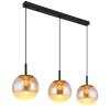 Globo Severin Hanglamp LED Zwart, 1-licht