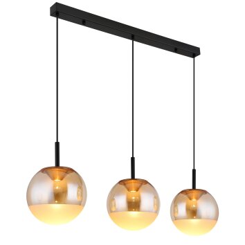Globo Severin Hanglamp LED Zwart, 1-licht