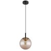 Globo Severin Hanglamp LED Zwart, 1-licht