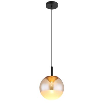 Globo Severin Hanglamp LED Zwart, 1-licht