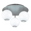 Globo Simmons Plafondlamp LED Grijs, 1-licht
