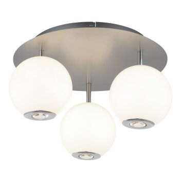 Globo Simmons Plafondlamp LED Grijs, 1-licht