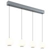 Globo Simmons Hanglamp LED Grijs, 1-licht
