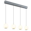 Globo Simmons Hanglamp LED Grijs, 1-licht