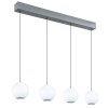 Globo Simmons Hanglamp LED Grijs, 1-licht