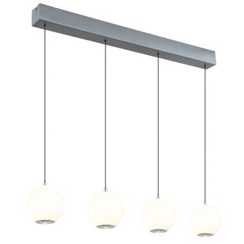 Globo Simmons Hanglamp LED Grijs, 1-licht