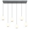 Globo Simmons Hanglamp LED Grijs, 1-licht