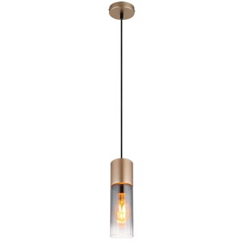 Globo Annika Hanglamp Bruin, 1-licht