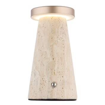 Globo Adina Tafellamp LED Grijs, 1-licht