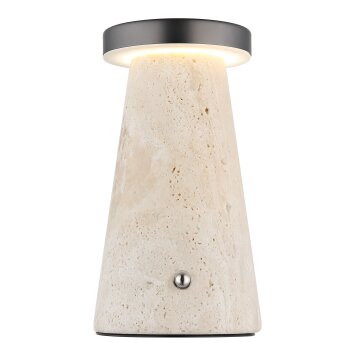 Globo Adina Tafellamp LED Grijs, 1-licht