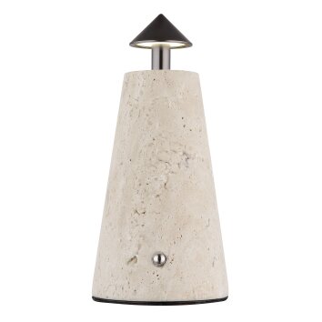 Globo Liva Tafellamp LED Grijs, 1-licht