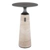 Globo Travertin Tafellamp LED Grijs, 1-licht