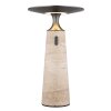 Globo Travertin Tafellamp LED Grijs, 1-licht