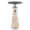 Globo Travertin Tafellamp LED Grijs, 1-licht