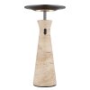 Globo Travertin Tafellamp LED Grijs, 1-licht