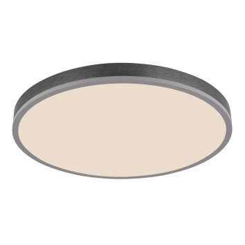 Globo Doro Plafondlamp LED Grijs, Zilver, 1-licht, Afstandsbediening