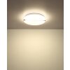 Globo Leticia Plafondlamp LED Wit, 1-licht