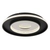 Globo Marsh Plafondlamp LED Zwart, 1-licht, Afstandsbediening