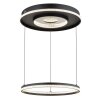 Globo Marsh Hanglamp LED Zwart, 1-licht, Afstandsbediening