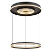 Globo Marsh Hanglamp LED Zwart, 1-licht, Afstandsbediening