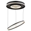 Globo Marsh Hanglamp LED Zwart, 1-licht, Afstandsbediening