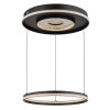 Globo Marsh Hanglamp LED Zwart, 1-licht, Afstandsbediening