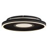 Globo Emory Plafondlamp LED Zwart, 1-licht